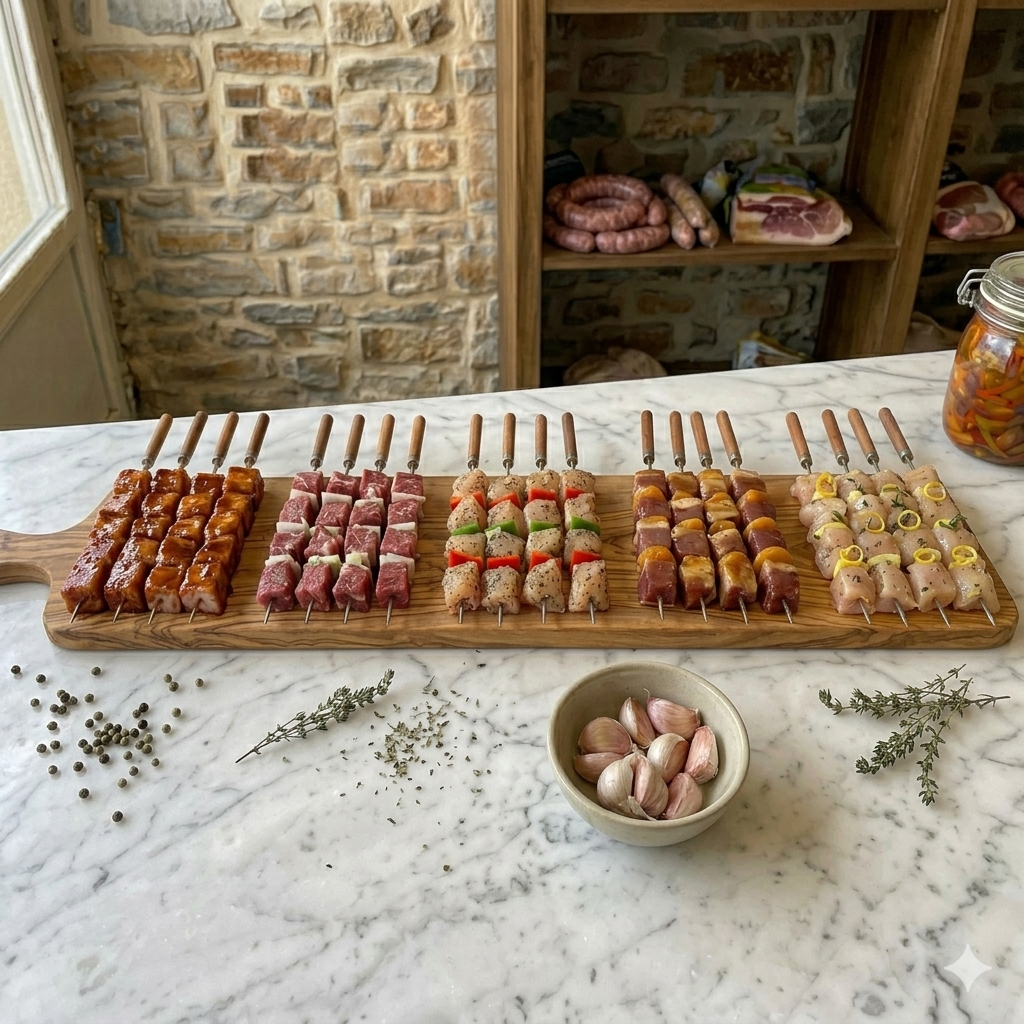 COLIS GRILLADE - BROCHETTES PARTY