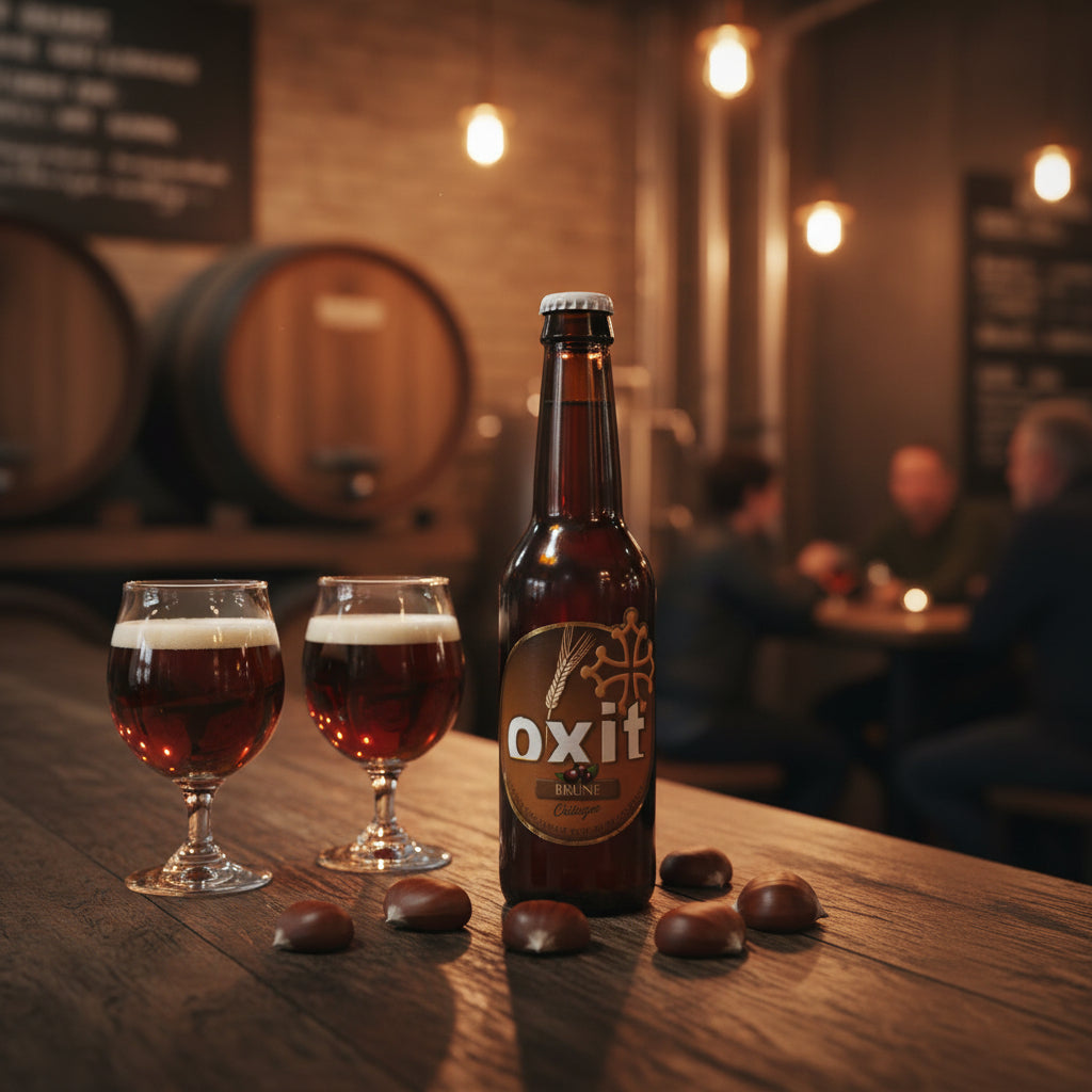BIÈRE BRUNE CHATAIGNE