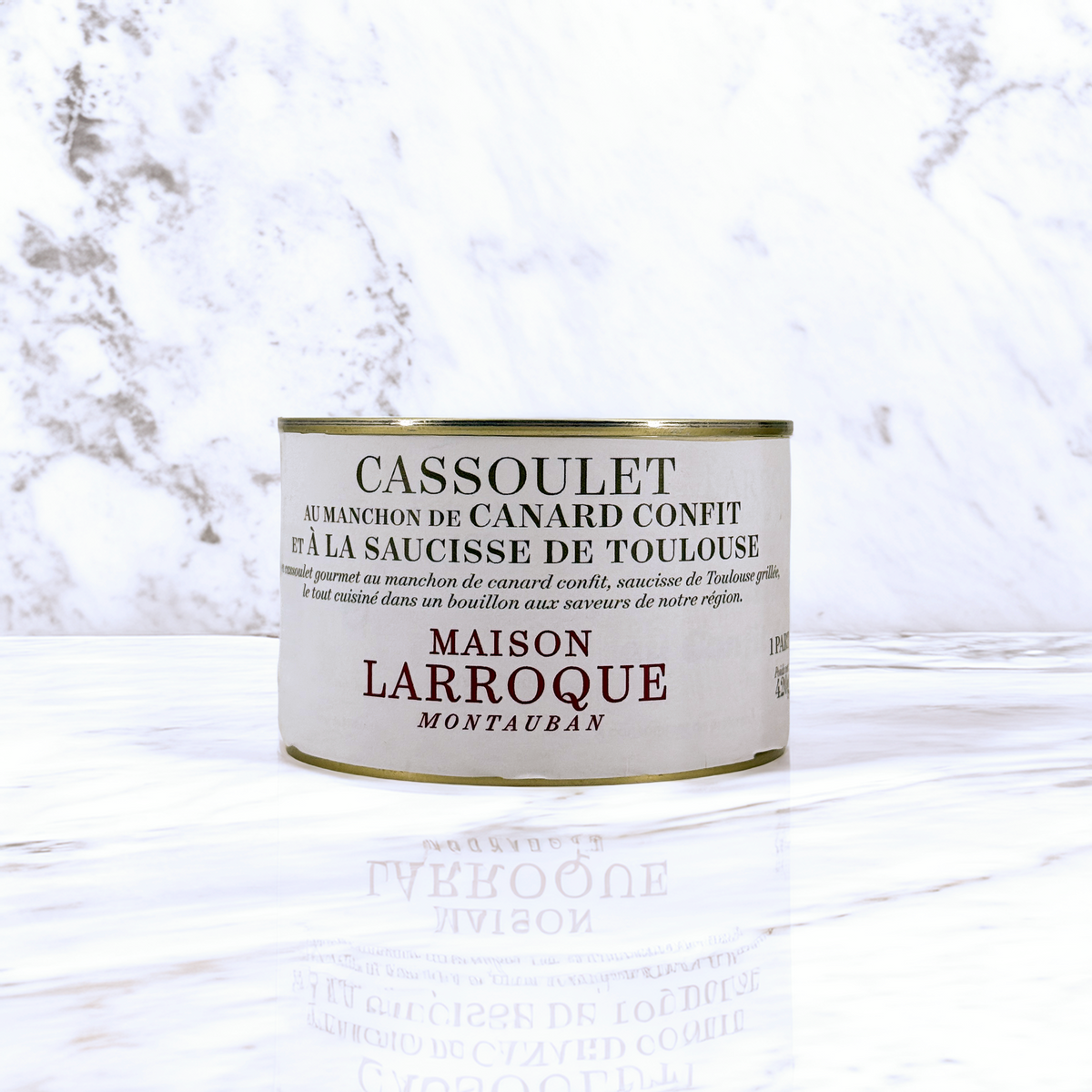CASSOULET AUX MANCHONS DE CANARD CONFIT