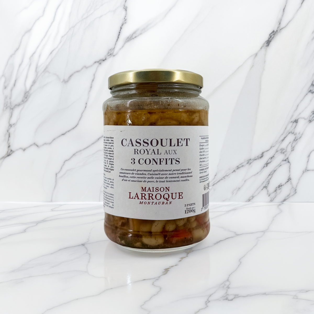 CASSOULET ROYAL AUX 3 CONFITS