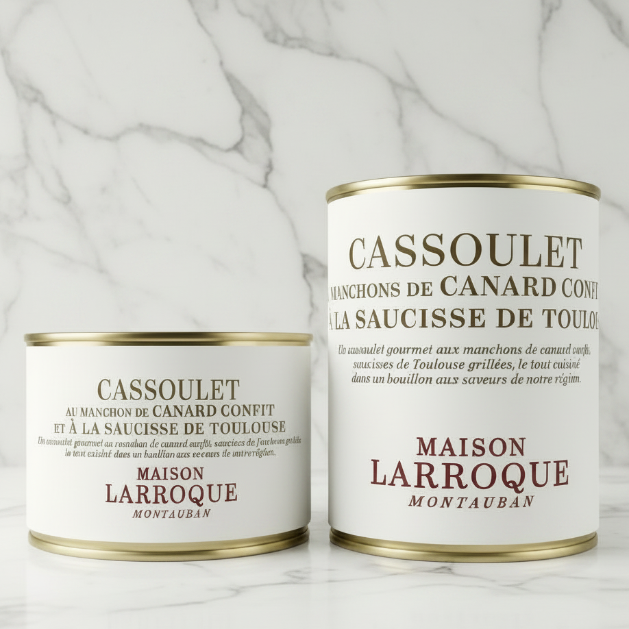 CASSOULET AUX MANCHONS DE CANARD CONFIT