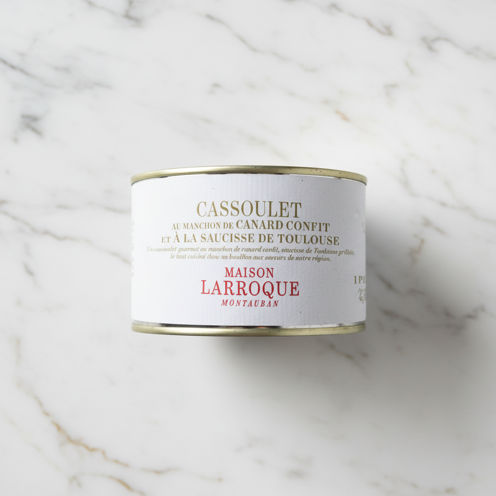 CASSOULET AUX MANCHONS DE CANARD CONFIT