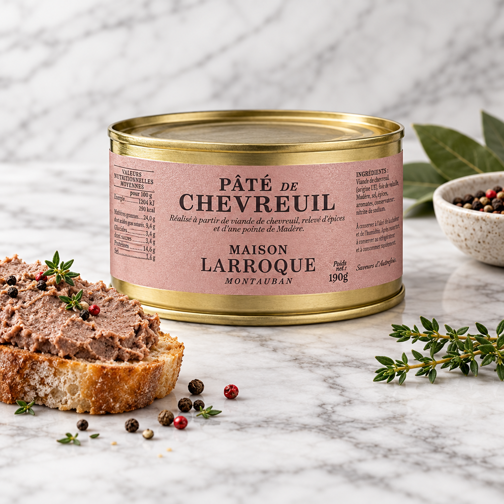 PÂTÉ DE CHEVREUIL