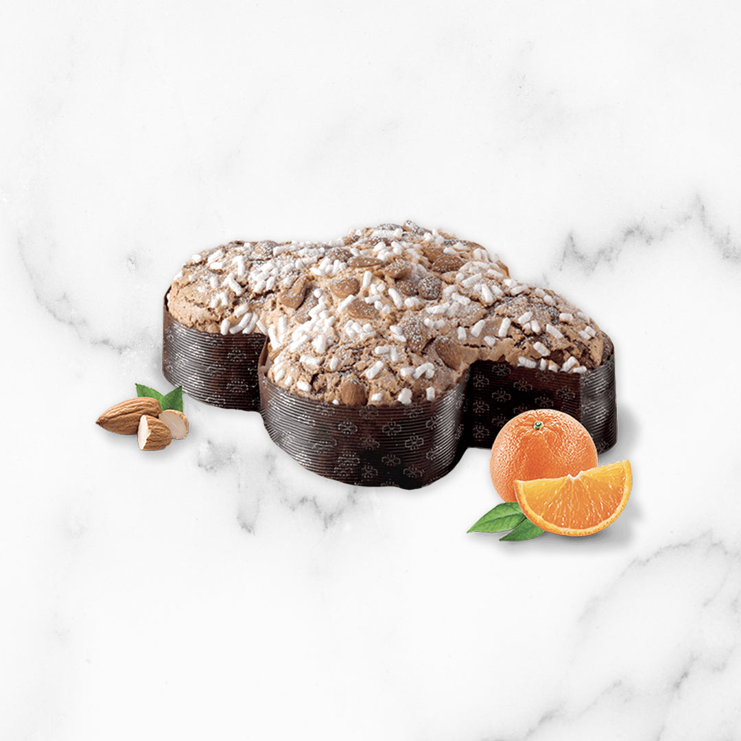 COLOMBE DE PÂQUES ORANGE CONFITE
