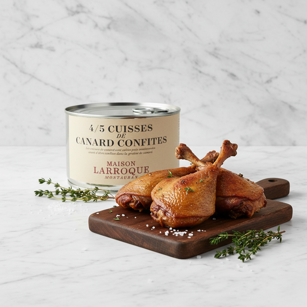 CONFIT DE CANARD 4/5 CUISSES