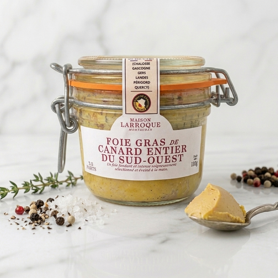 FOIE GRAS DE CANARD ENTIER