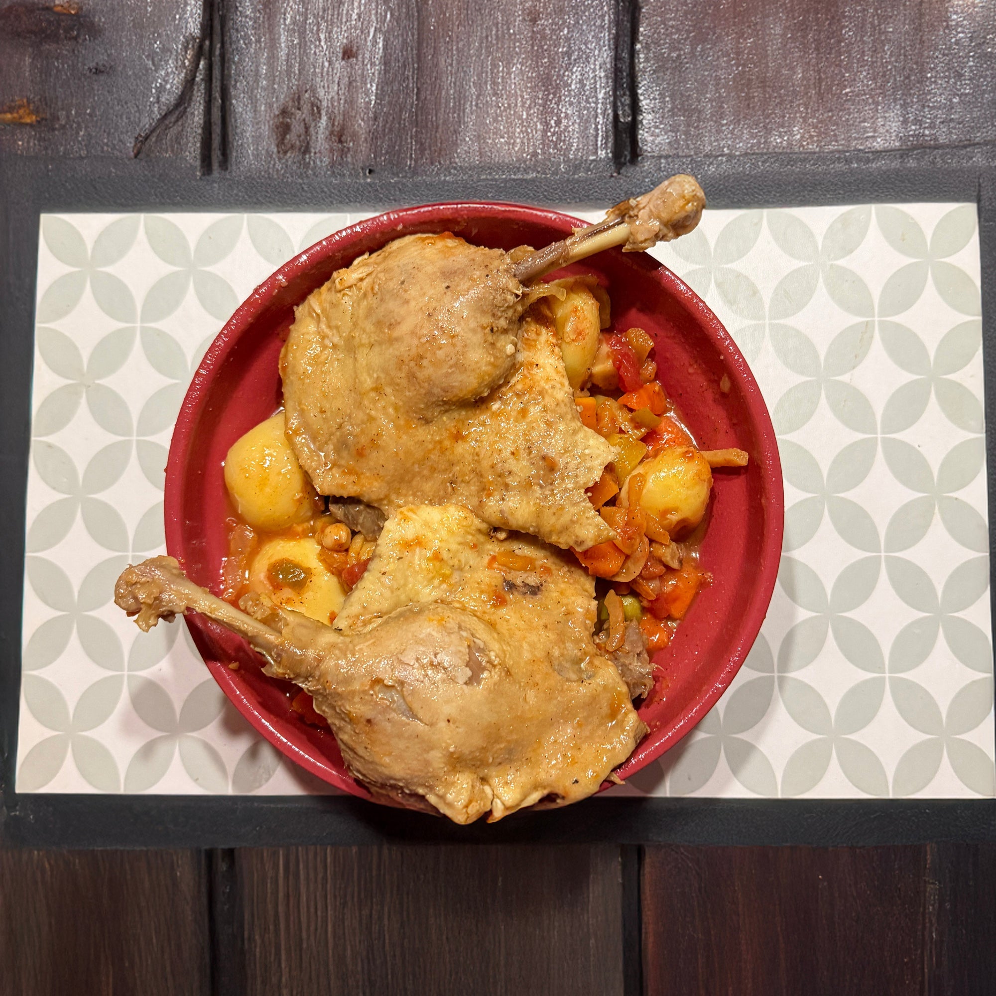 TAJINE AUX CUISSES DE CANARD CONFITES - Uniquement en Click&Collect