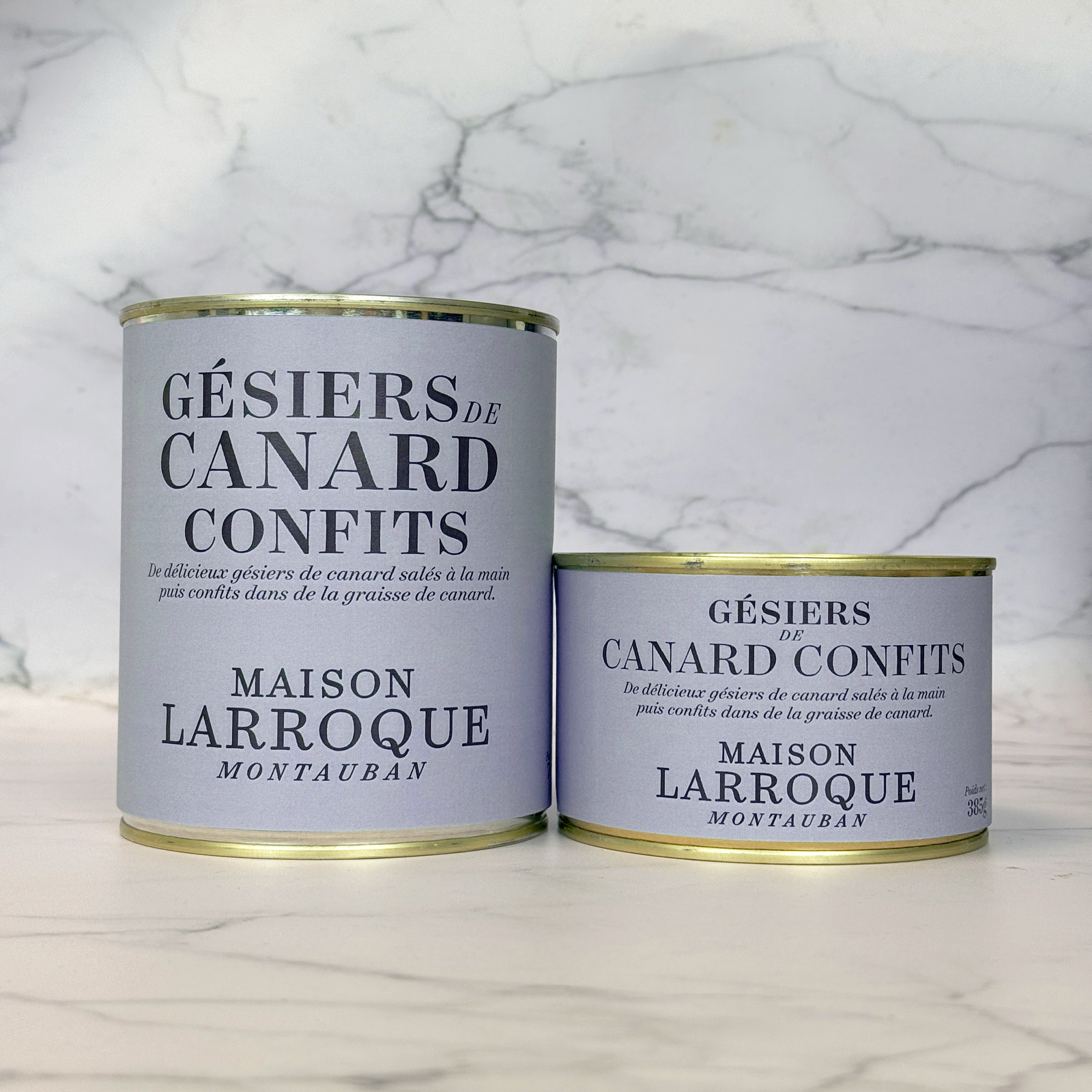 GÉSIERS DE CANARD CONFITS