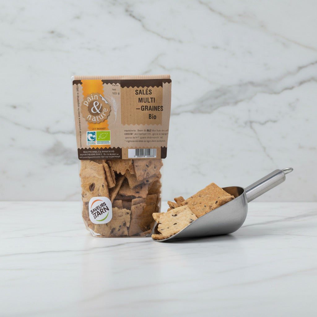 CRACKERS MULTI-GRAINES BIO
