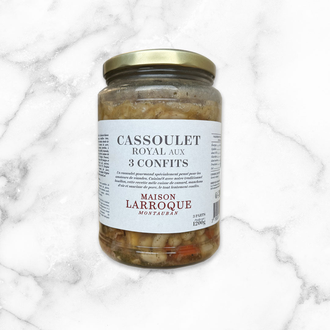 CASSOULET ROYAL AUX 3 CONFITS