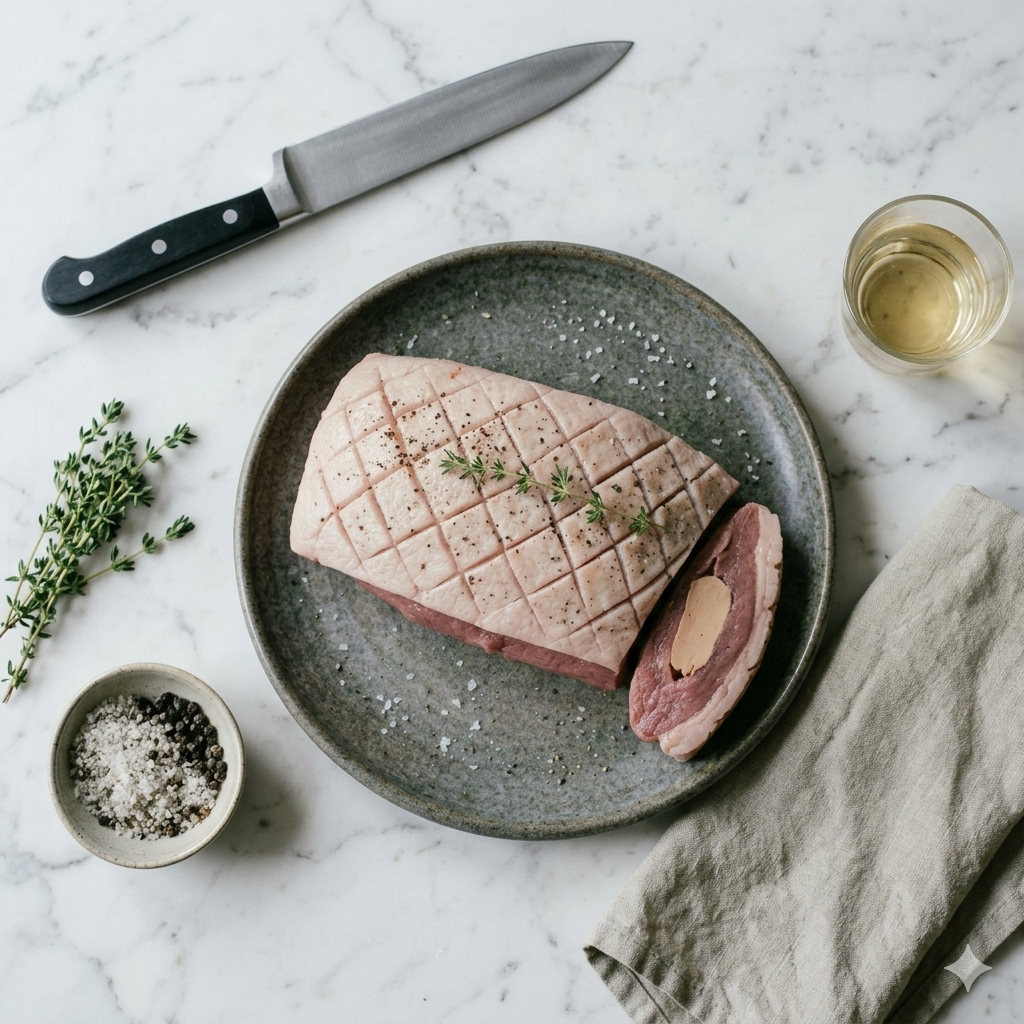 MAGRET DE CANARD FRAIS FOURRÉ AU FOIE GRAS