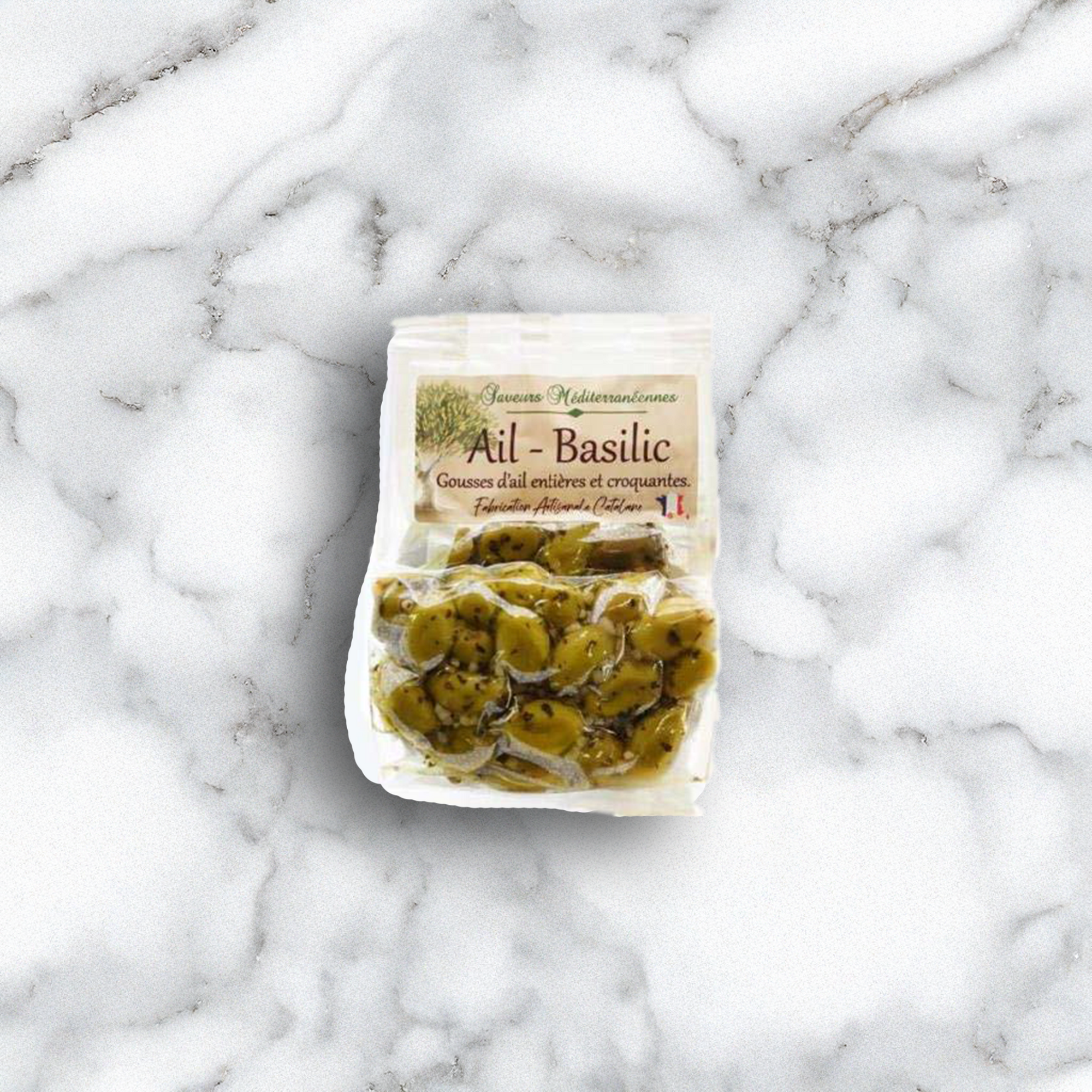 OLIVES CASSEES AIL BASILIC