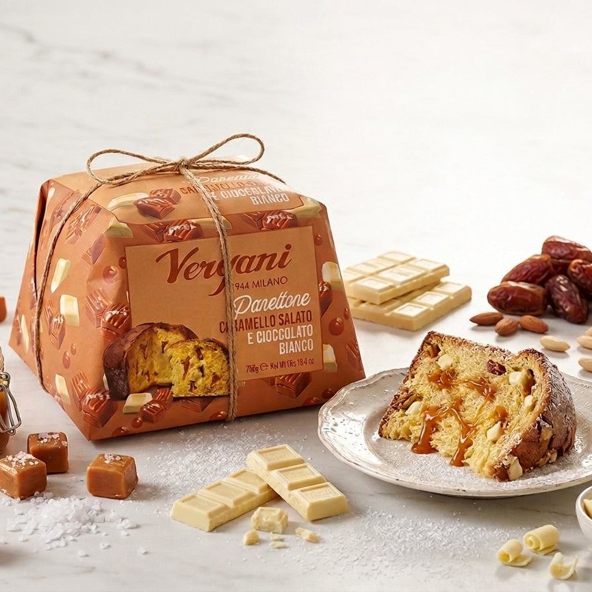 PANETTONE CARAMEL BEURRE SALÉ CHOCOLAT BLANC