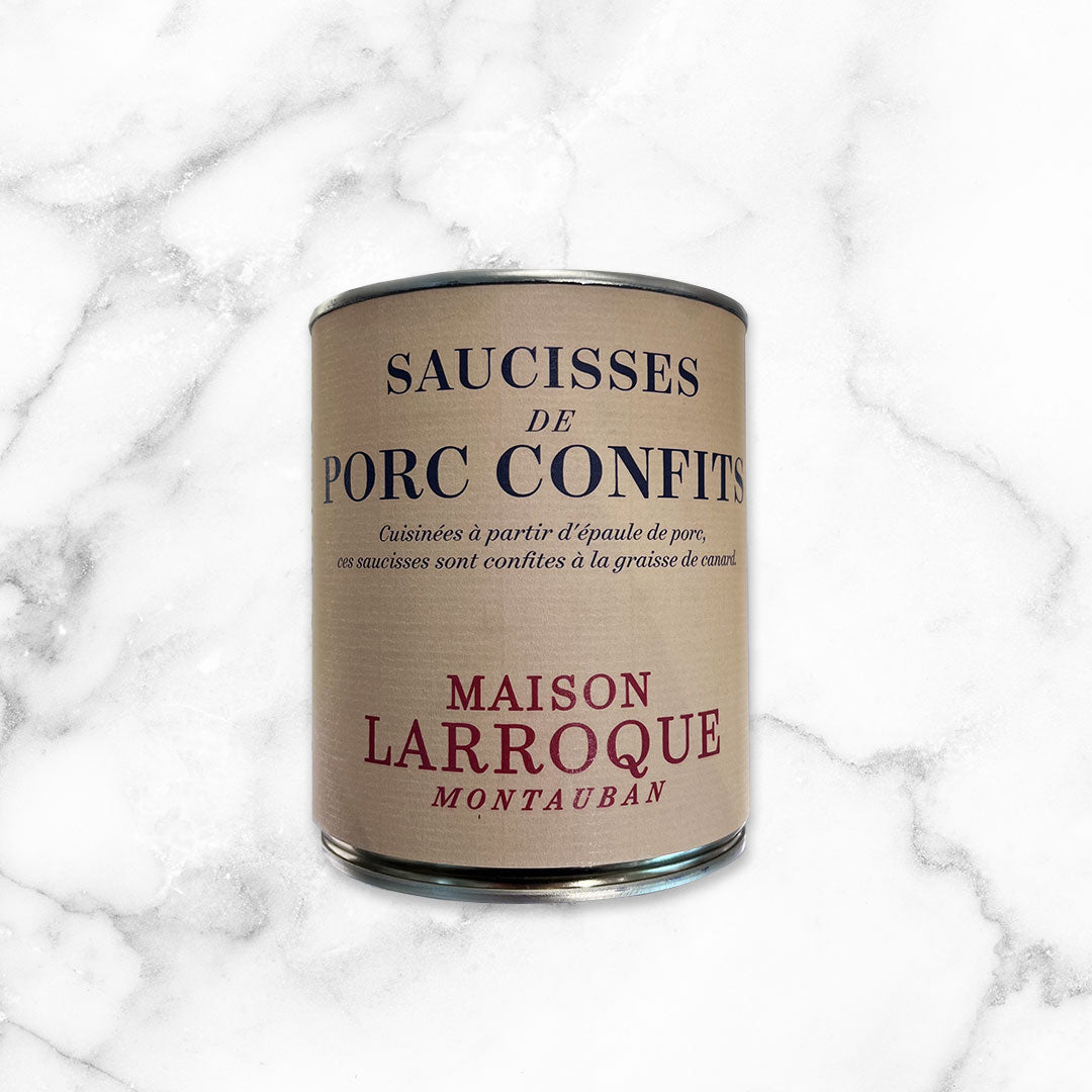 SAUCISSES CONFITES