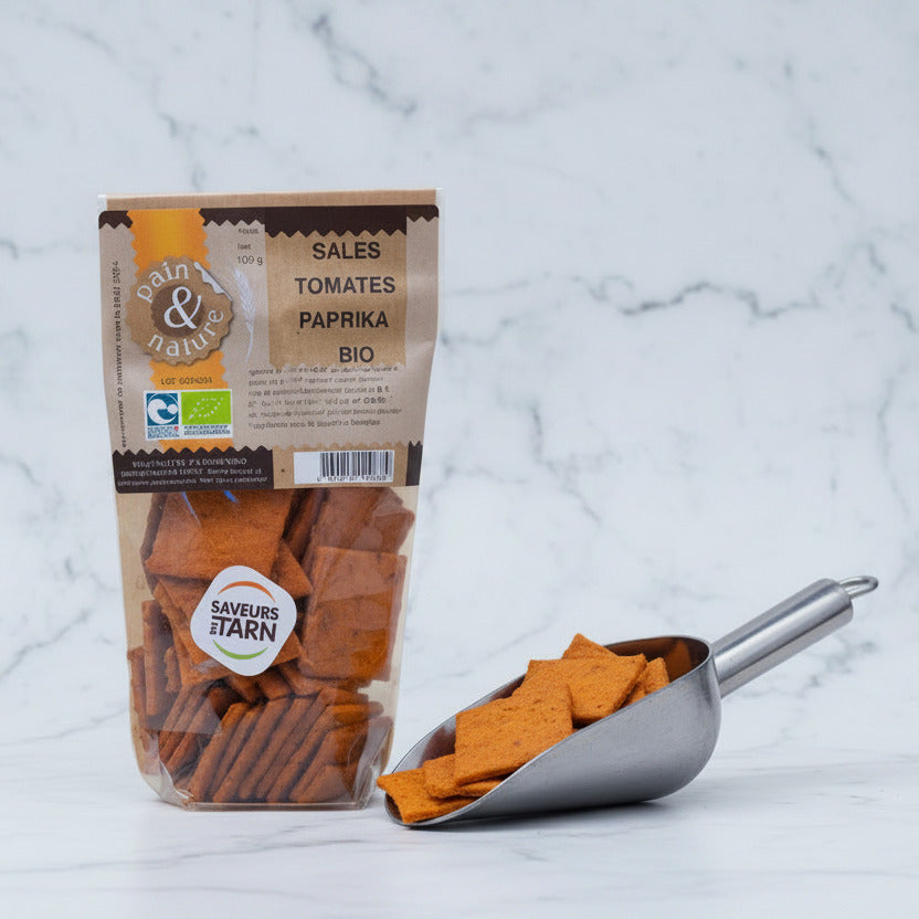 CRACKERS TOMATE PAPRIKA BIO