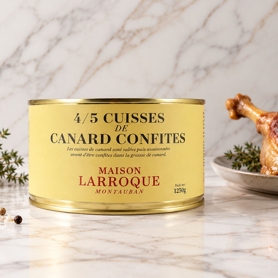 CONFIT DE CANARD 4/5 CUISSES