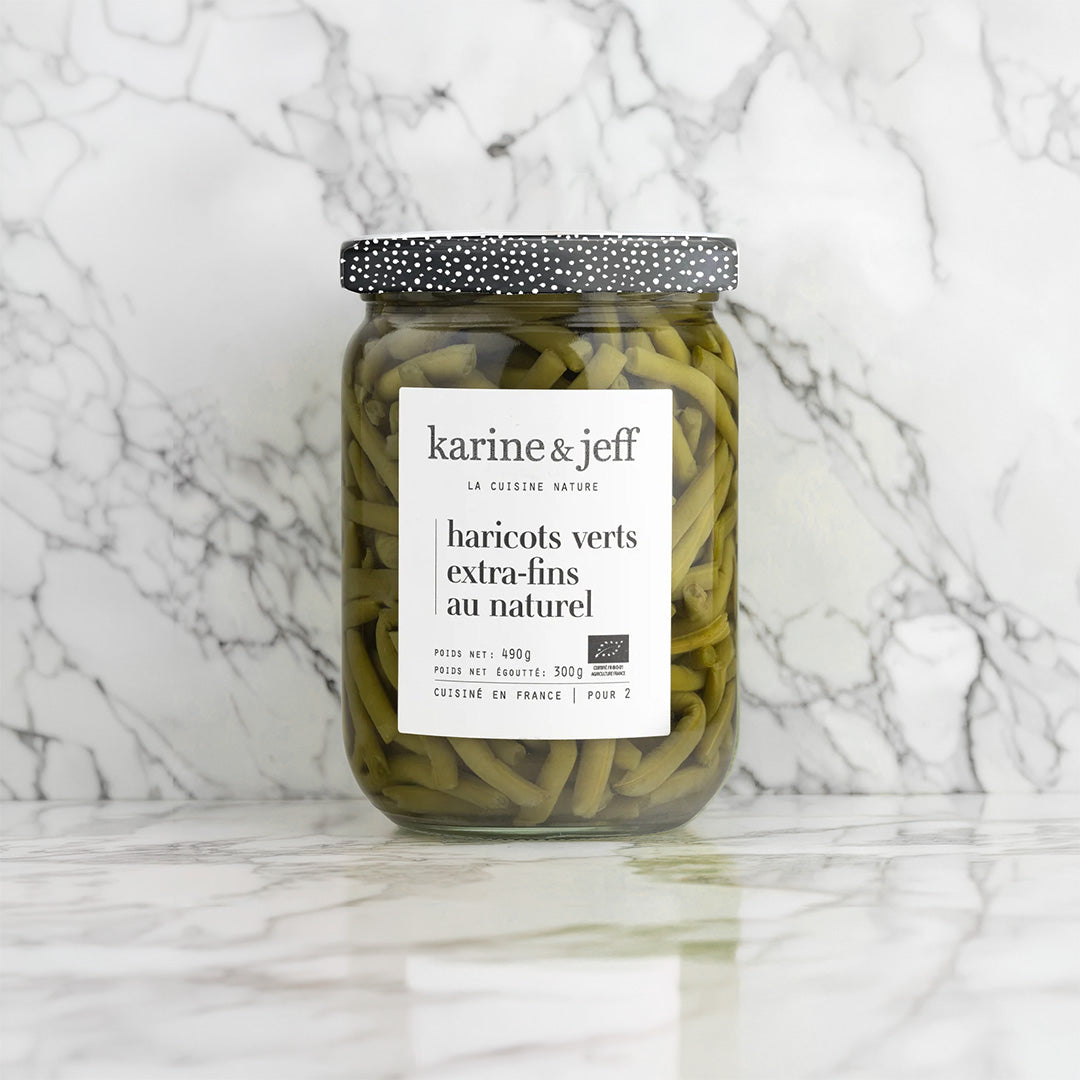 HARICOTS VERTS EXTRA FINS AU NATUREL