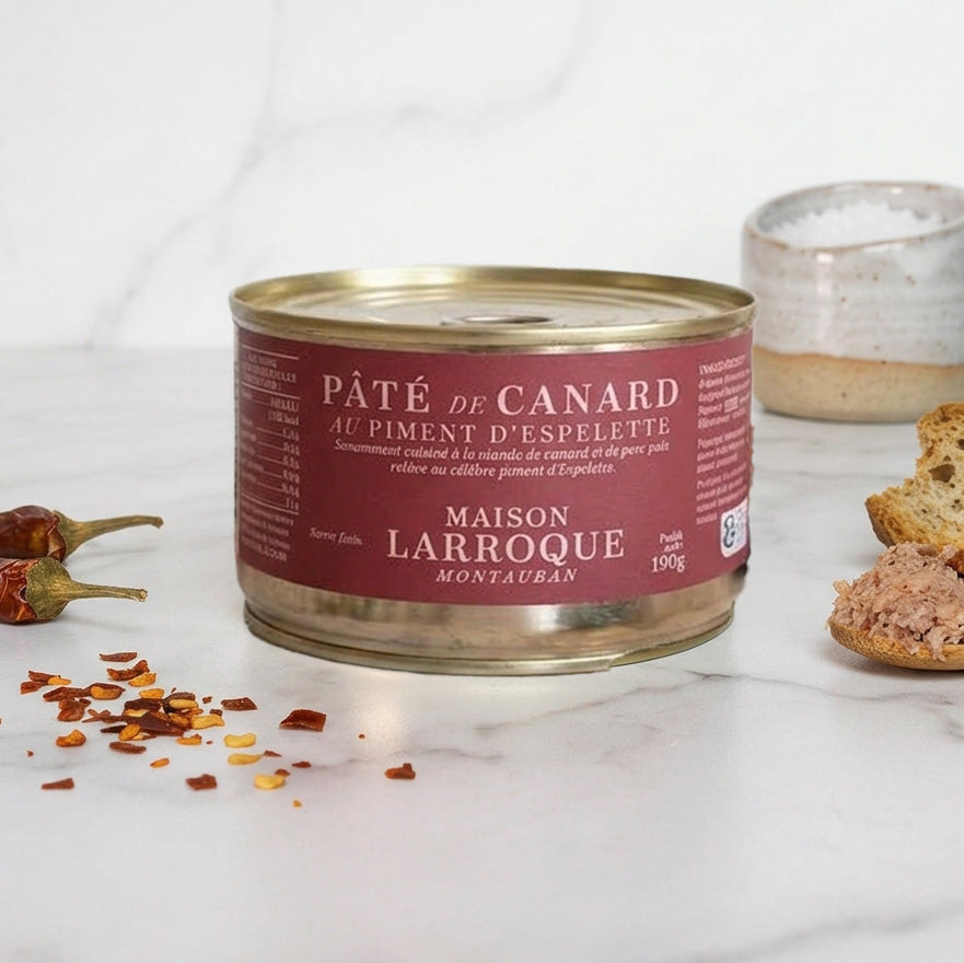 PÂTÉ DE CANARD AU PIMENT D'ESPELETTE
