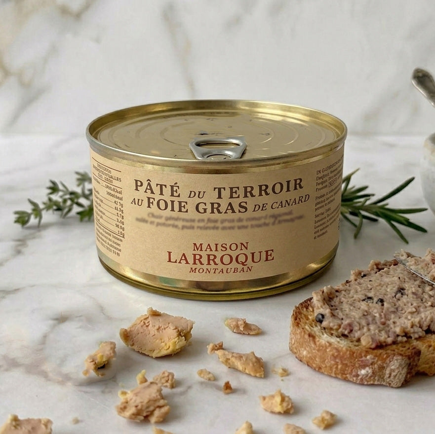 PÂTÉ DU TERROIR AU FOIE GRAS