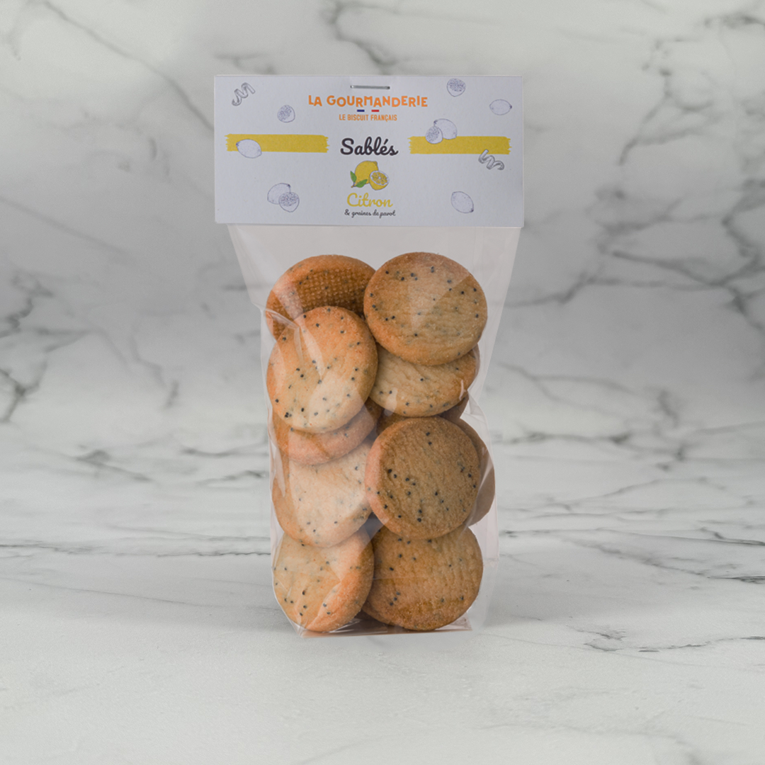 SABLÉS CITRON PAVOT