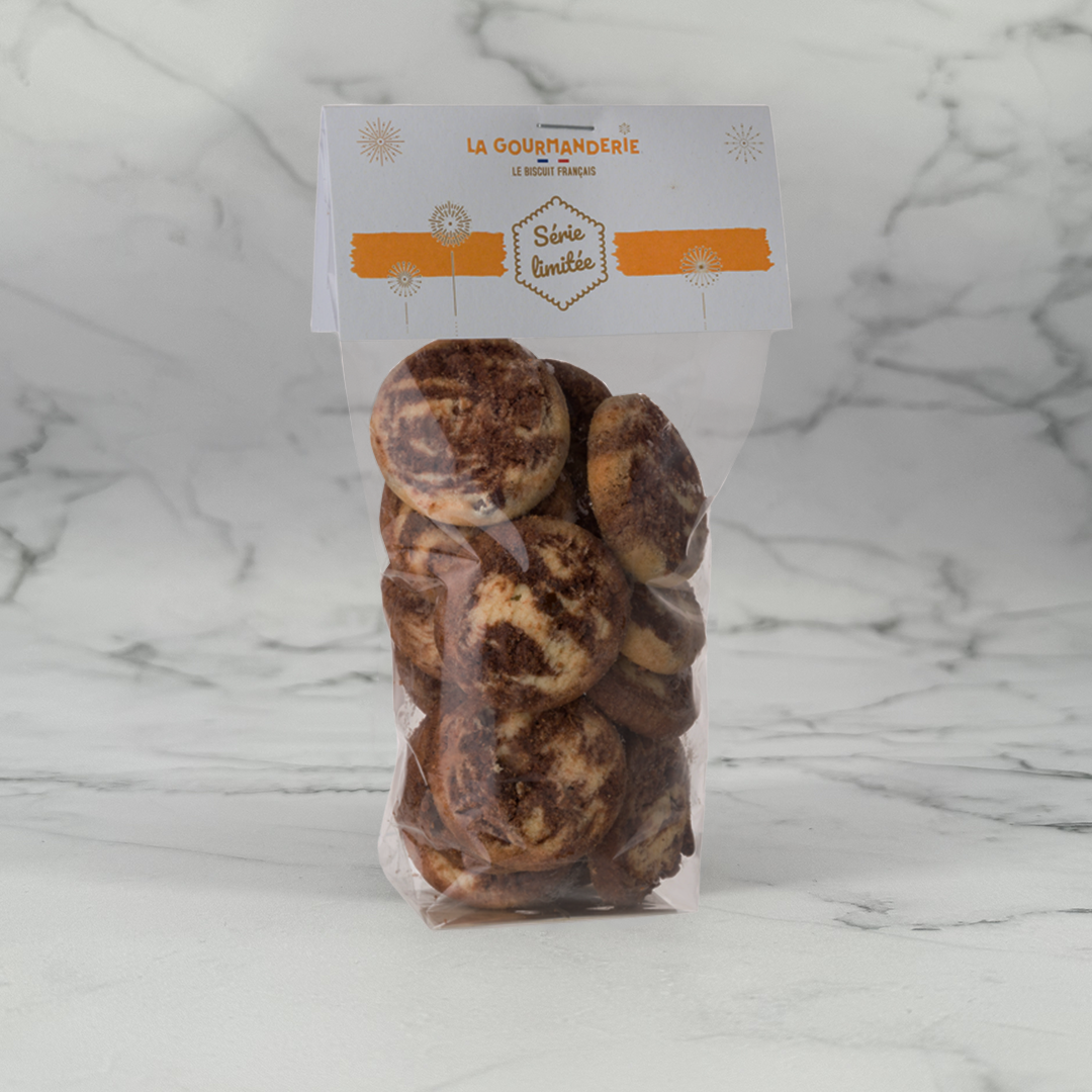 SABLÉS MARBRÉS AU CHOCOLAT