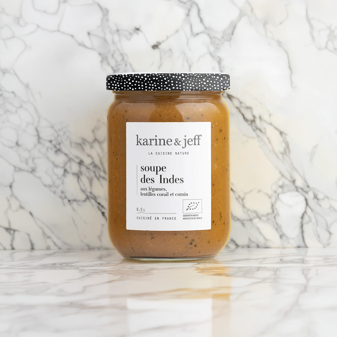 SOUPE DES INDES (aux légumes, lentilles corail et cumin)