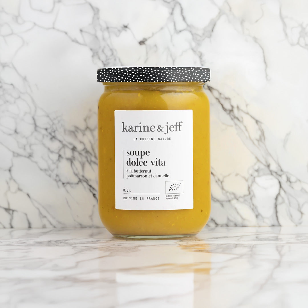 SOUPE DOLCE VITA (Butternut, potimarron et cannelle)