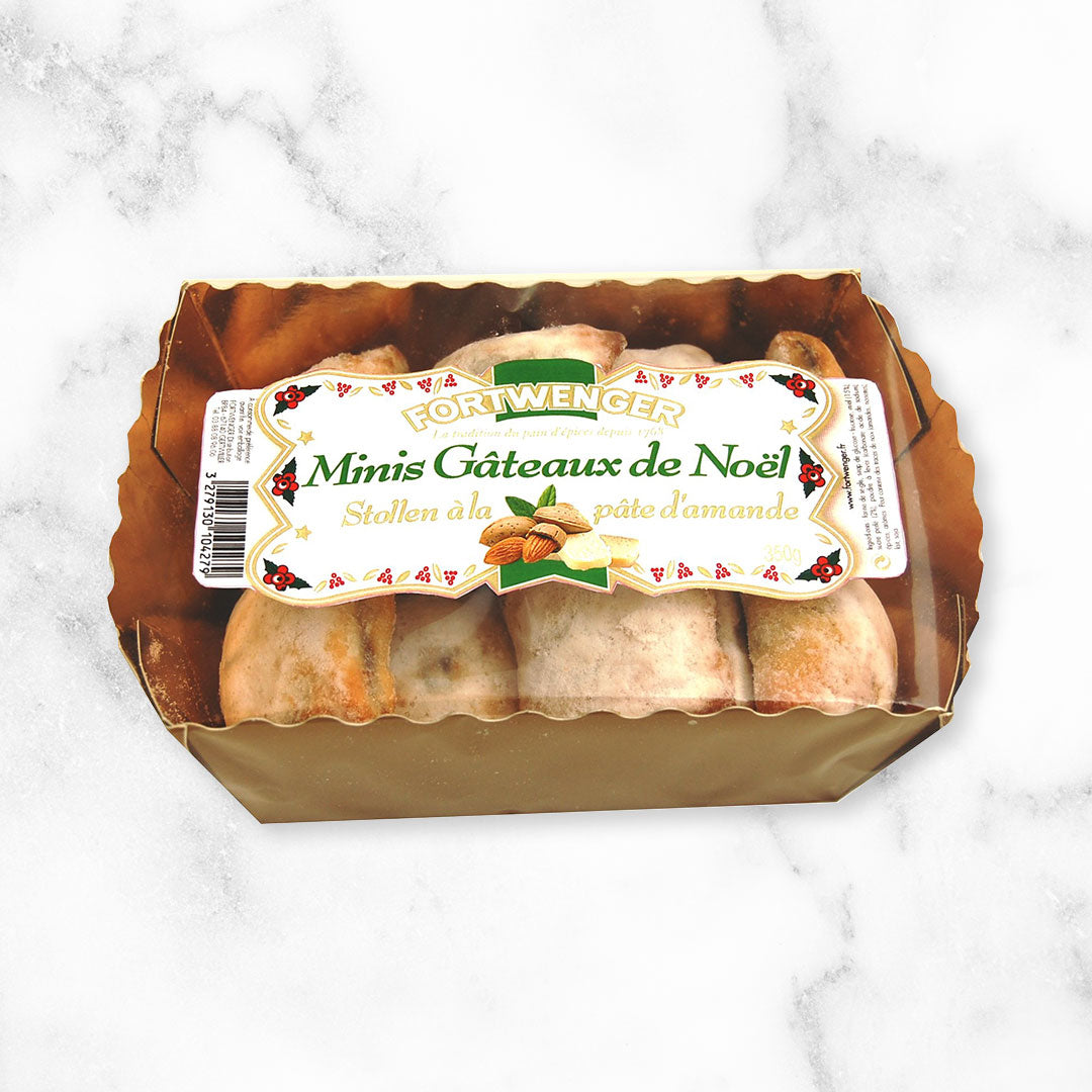 BOUCHÉES DE STOLLEN À LA PÂTE D&#39;AMANDE