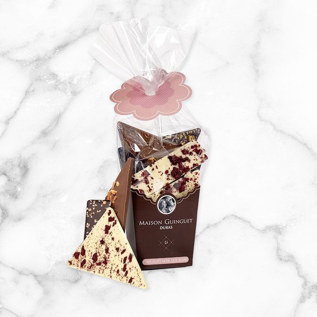 BOITASAC CHOCOLAT NOIR LAIT &amp; BLANC