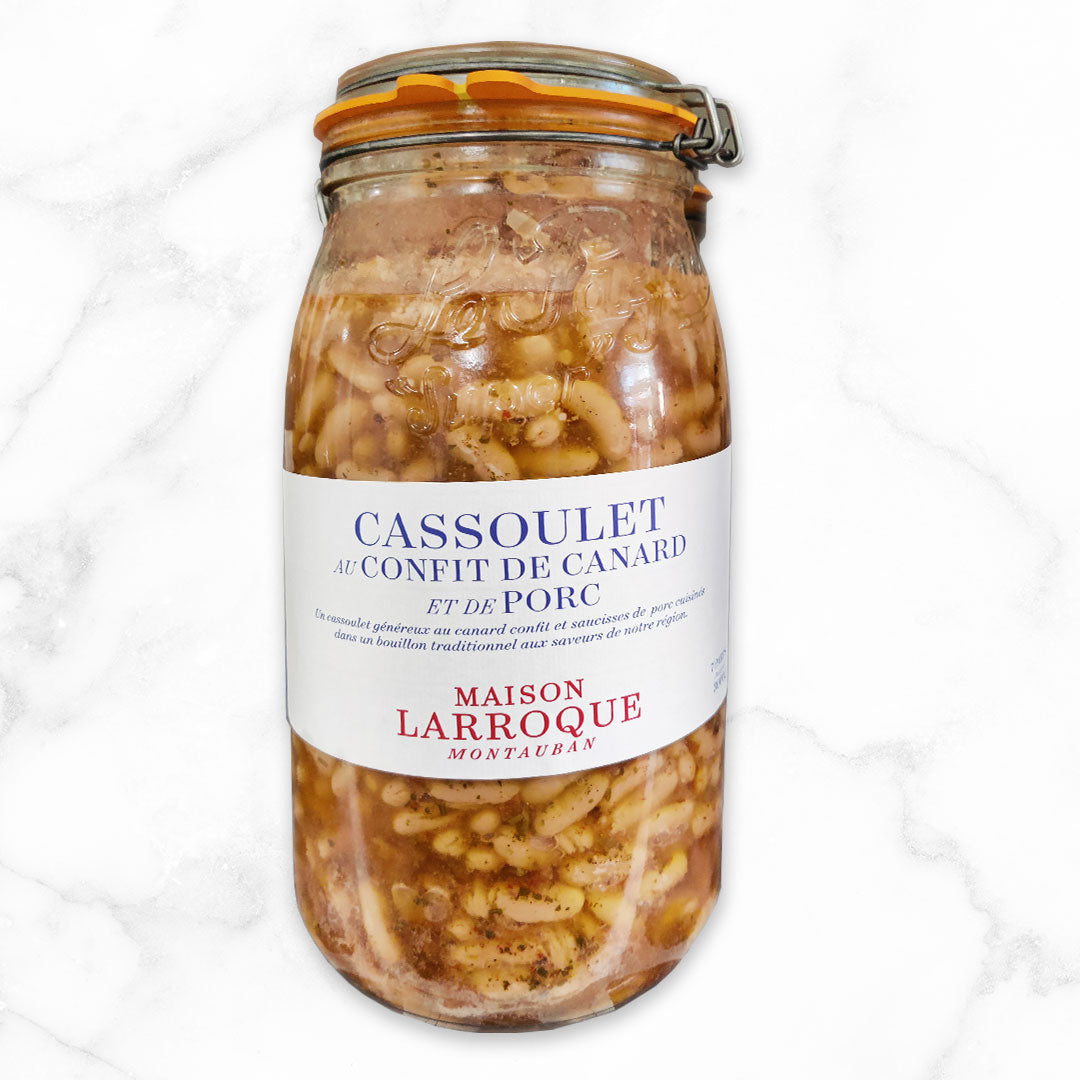CASSOULET AU CANARD ET PORC