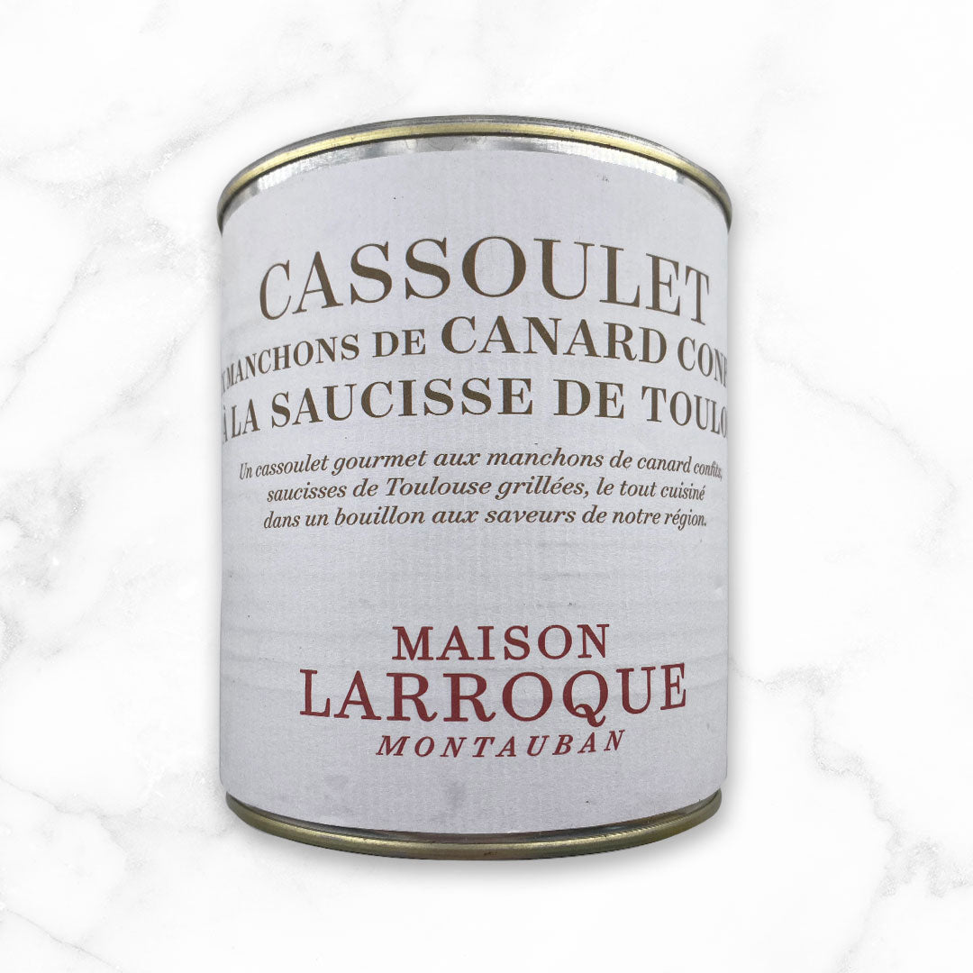 CASSOULET AUX MANCHONS DE CANARD CONFIT