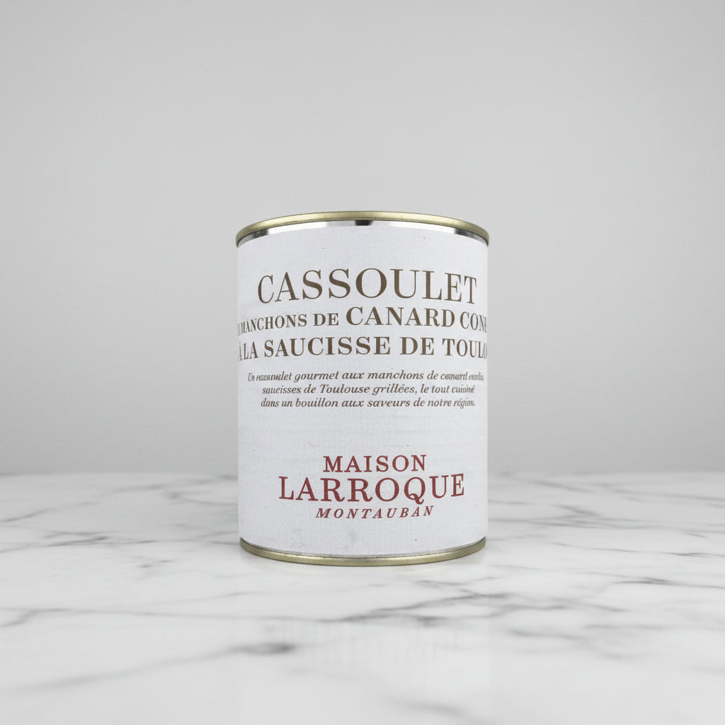 CASSOULET AUX MANCHONS DE CANARD CONFIT