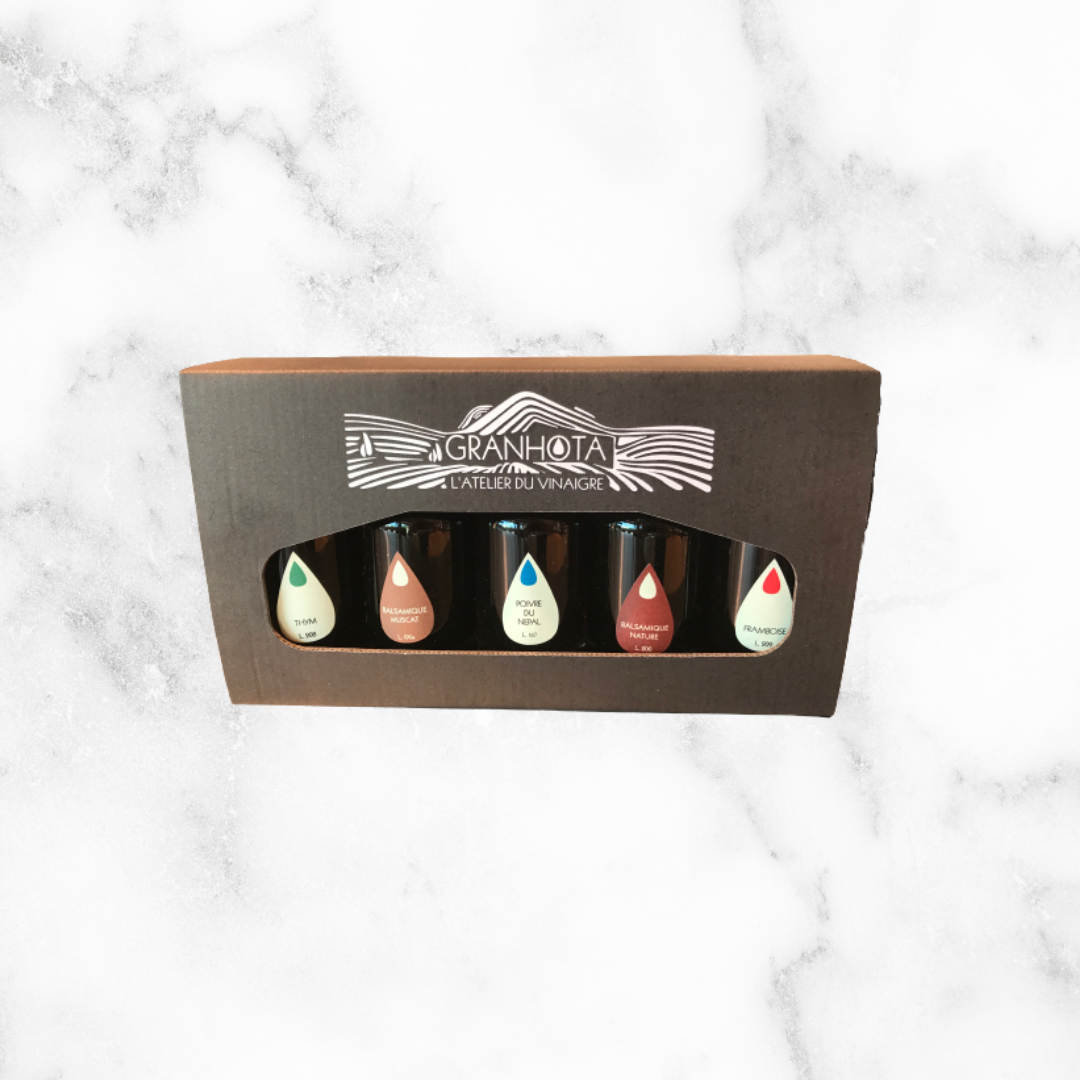 COFFRET DÉCOUVERTE VINAIGRE
