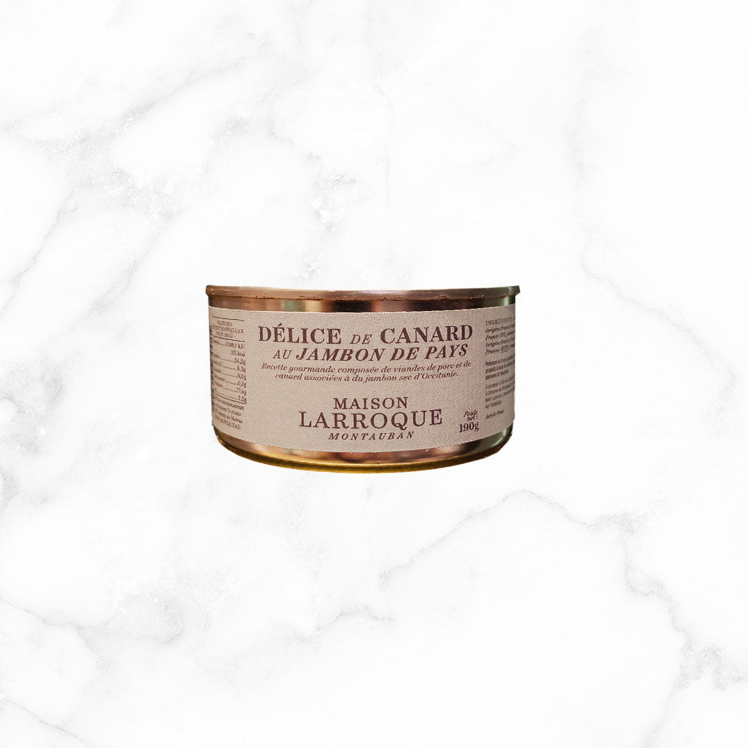 DÉLICE DE CANARD AU JAMBON DE PAYS