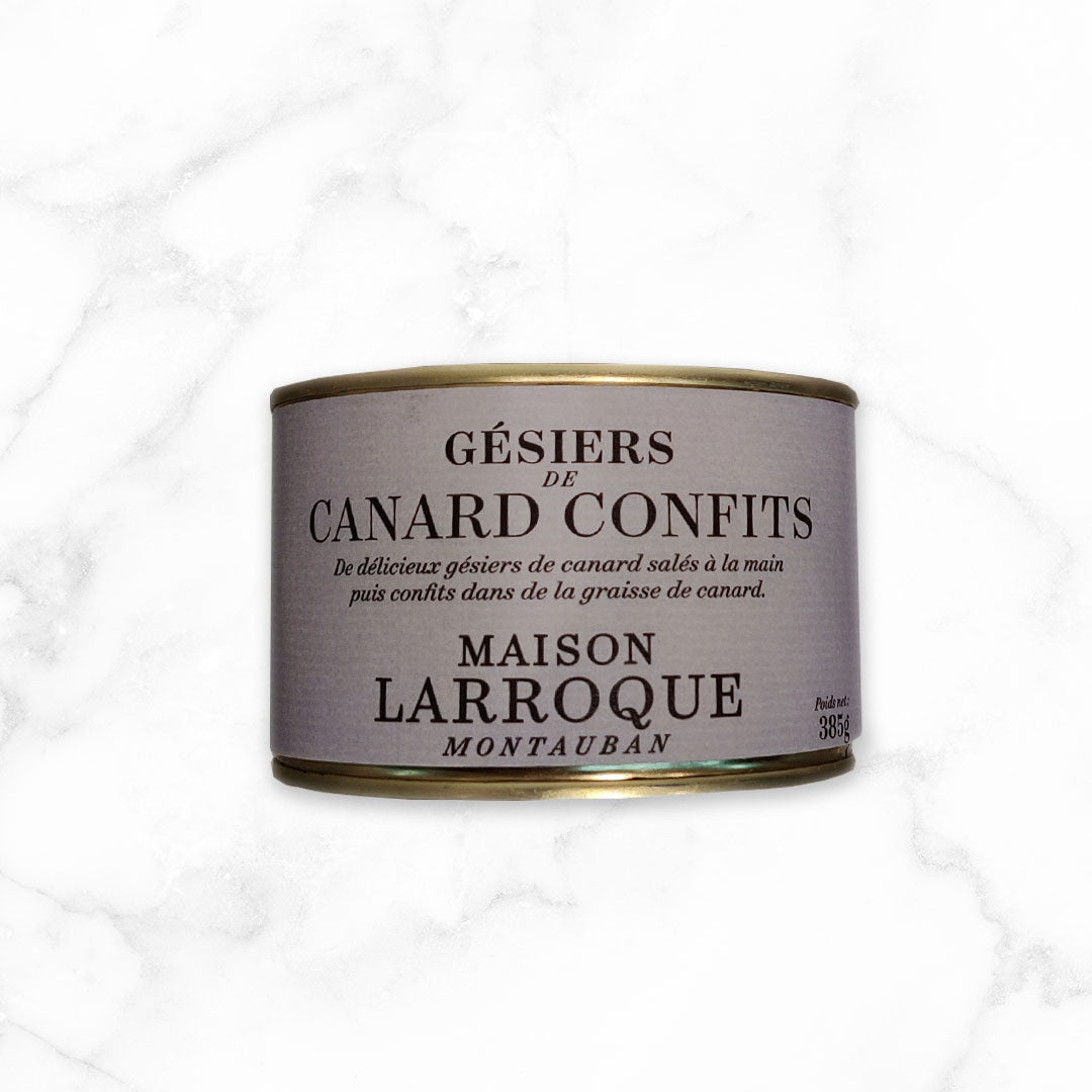 Gésiers de Canard Confits en Conserve - Boîte de 385g