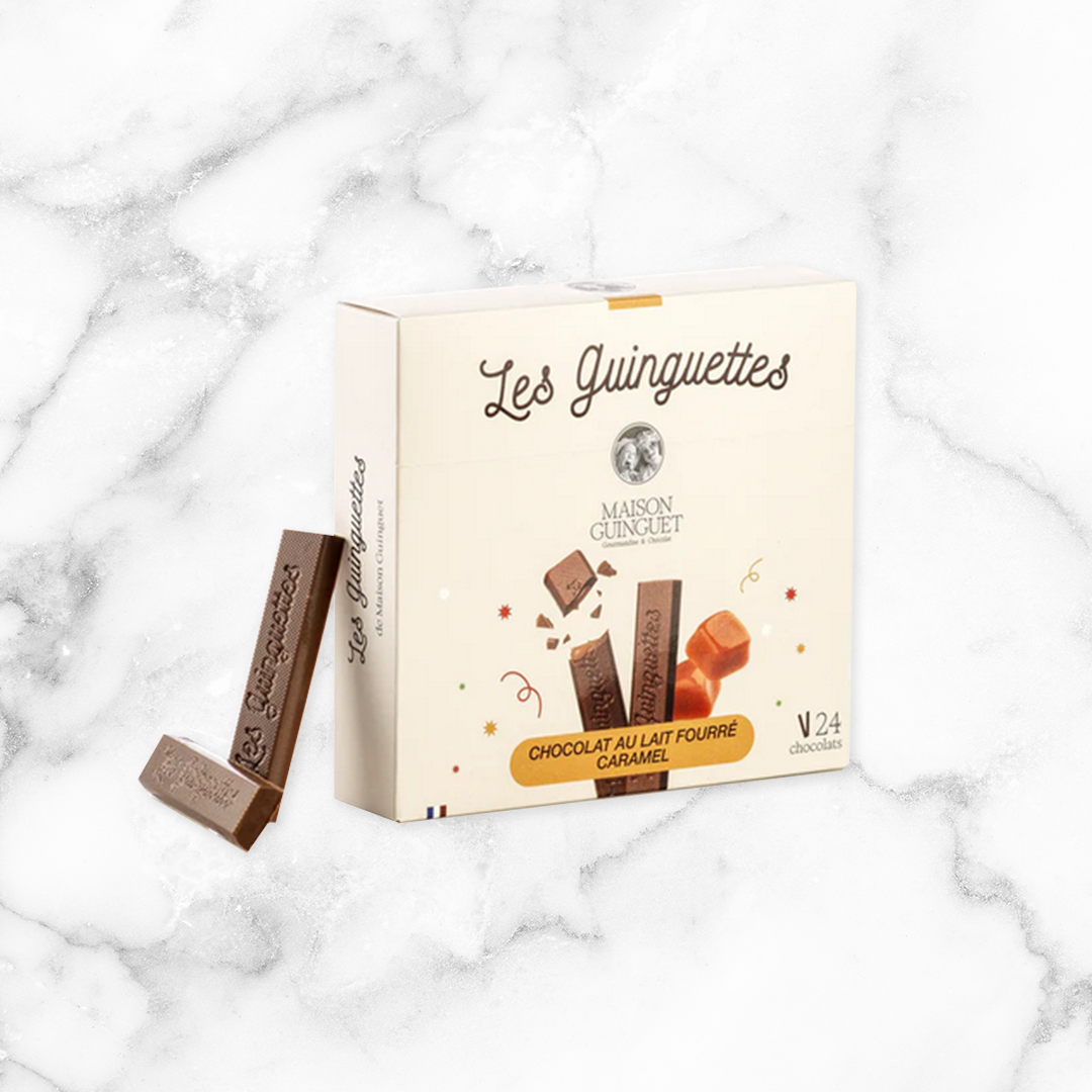 GUINGUETTES CHOCOLAT AU LAIT FOURRÉES CARAMEL