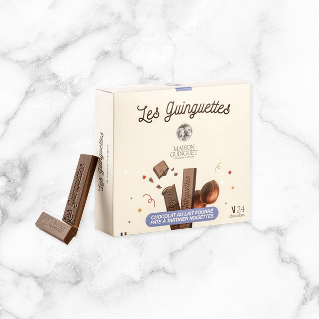 GUINGUETTES CHOCOLAT AU LAIT FOURRÉES PÂTE À TARTINER