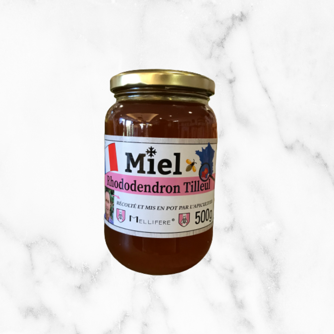 MIEL DE RHODODENDRON ET TILLEUL