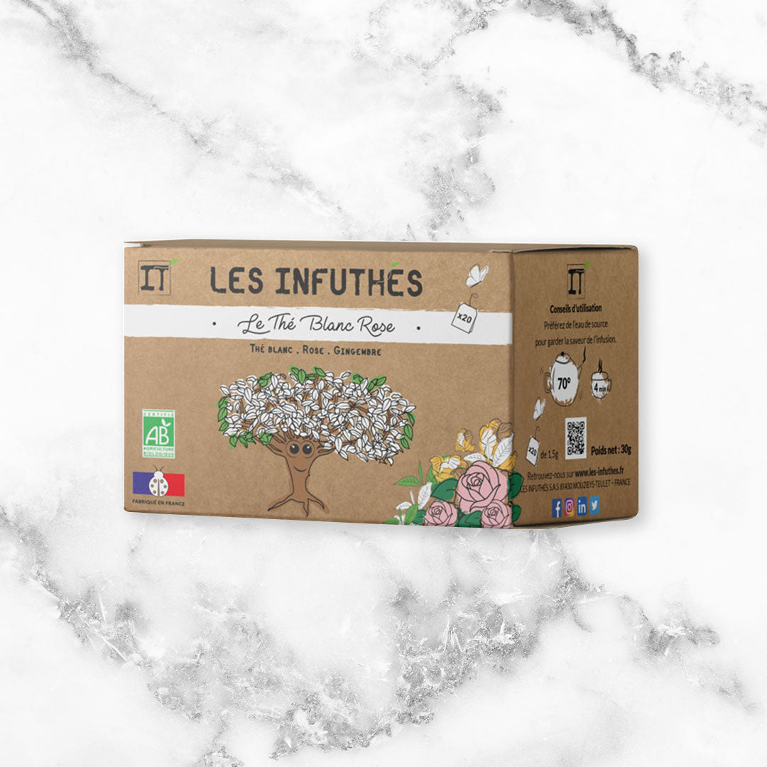 THÉ BLANC À LA ROSE