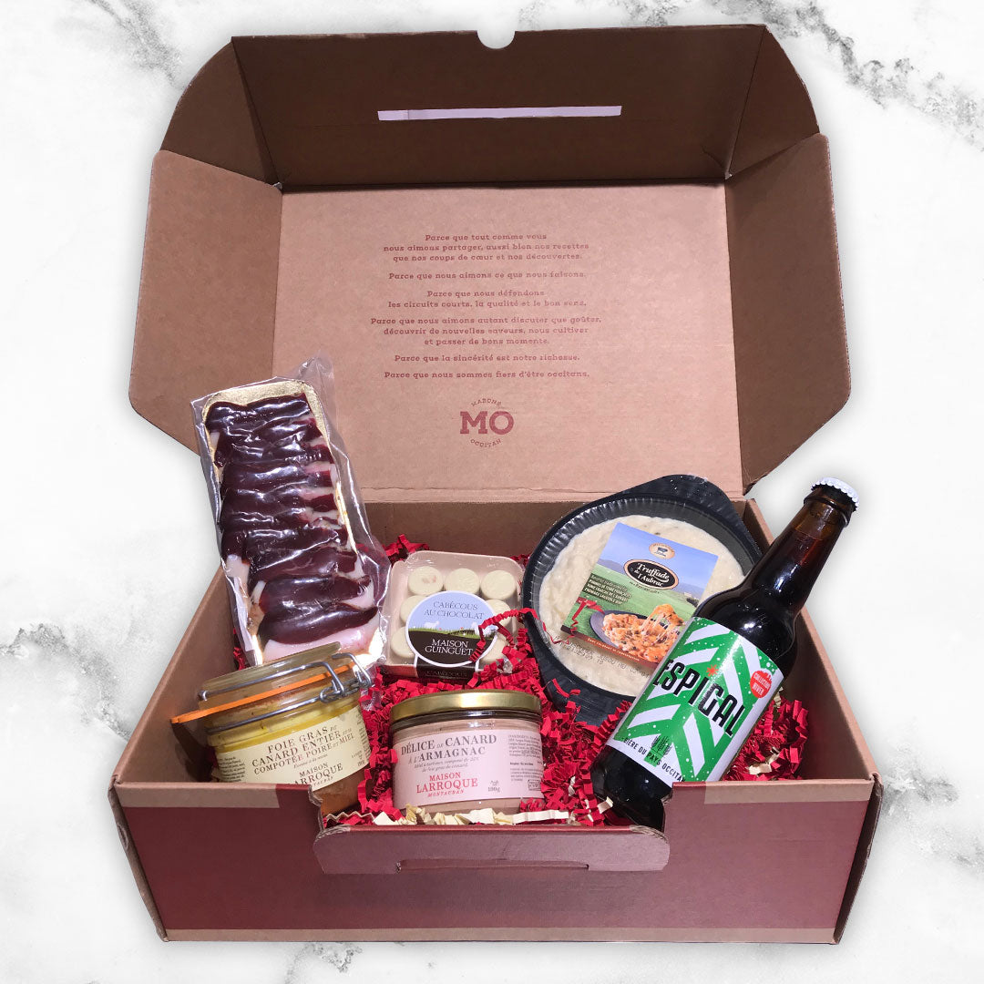Box cadeau mariage - Offrez une box gourmande apéritive mensuelle