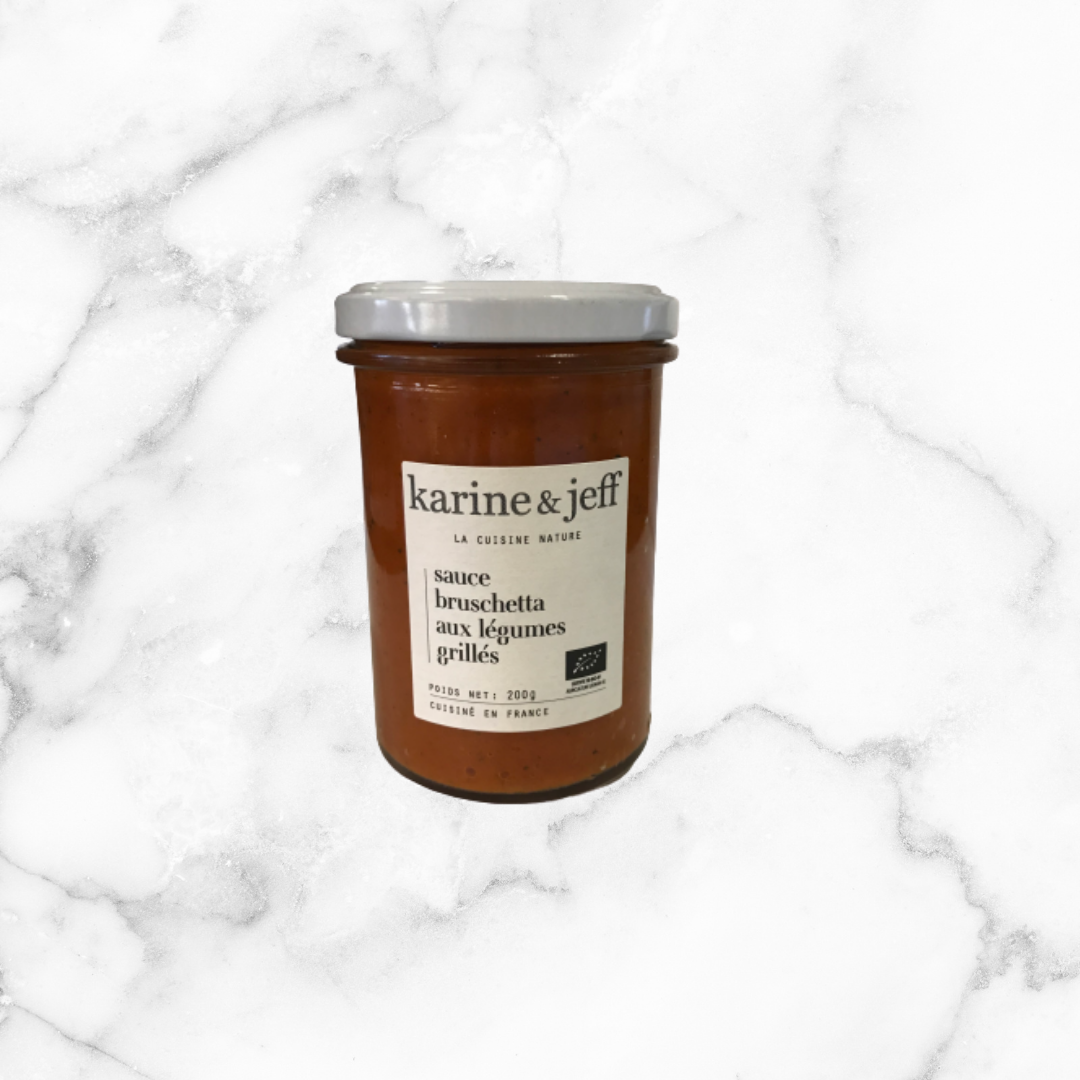 SAUCE BRUSCHETTA AUX LÉGUMES GRILLÉS