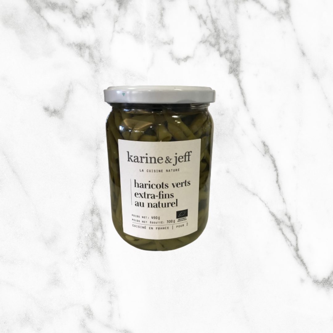 HARICOTS VERTS EXTRA FINS AU NATUREL