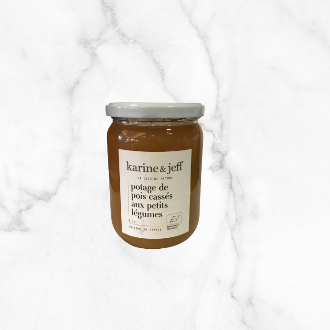 POTAGE DE POIS CASSÉS AUX PETITS LÉGUMES