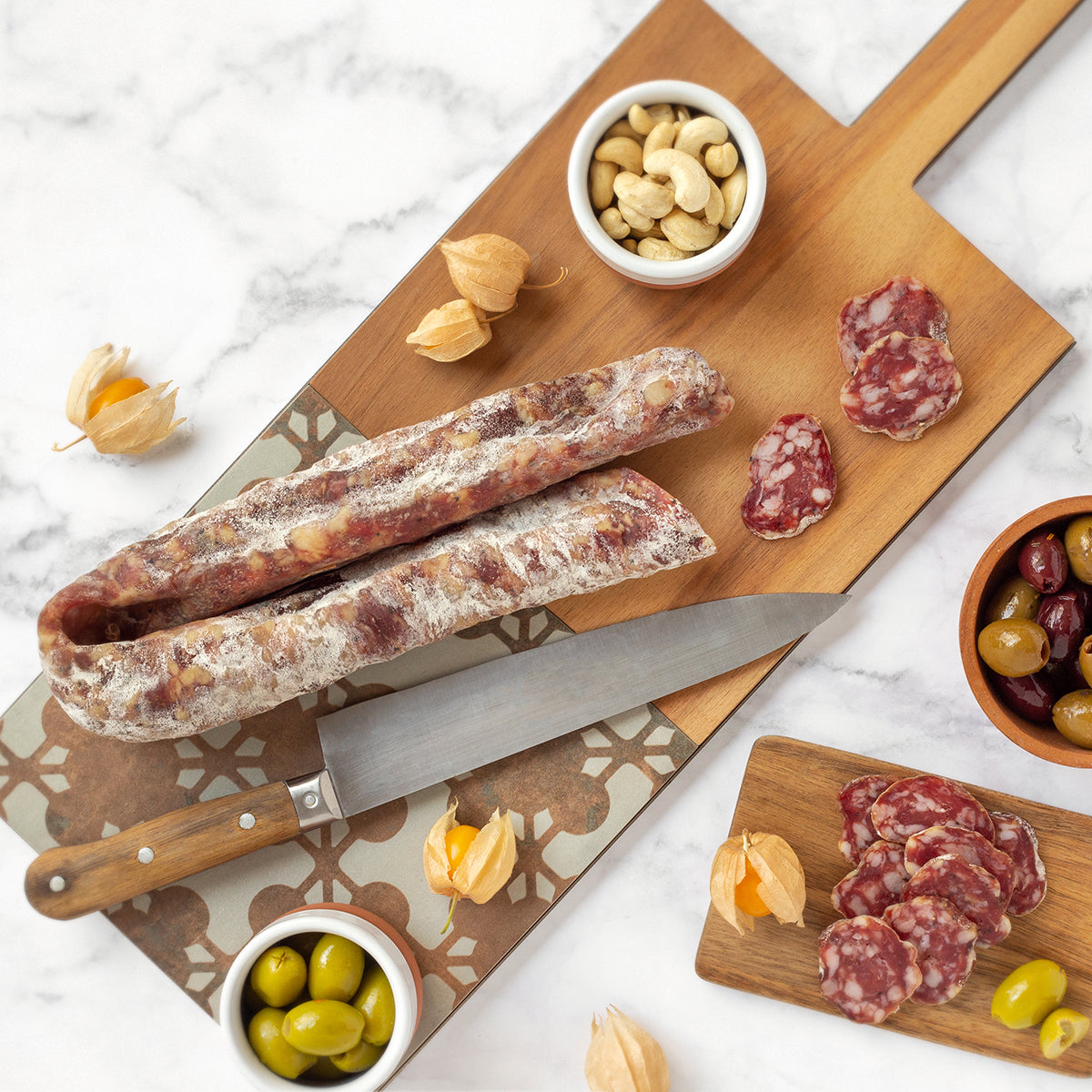 SAUCISSE SÈCHE DE PORC