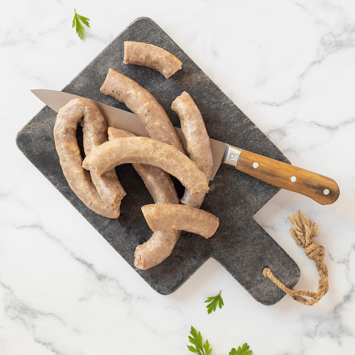 SAUCISSE DE CANARD CONFITE