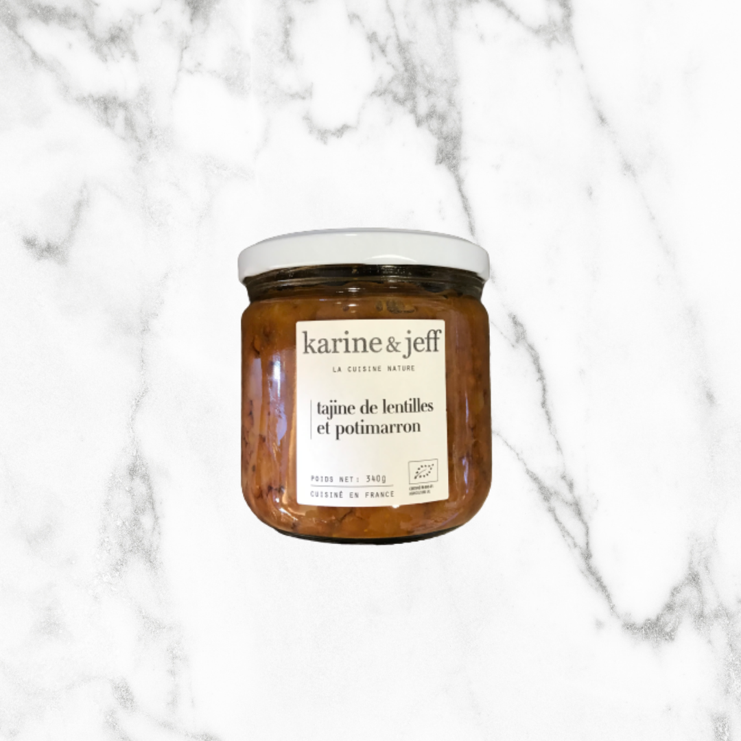TAJINE DE LENTILLES ET POTIMARRON