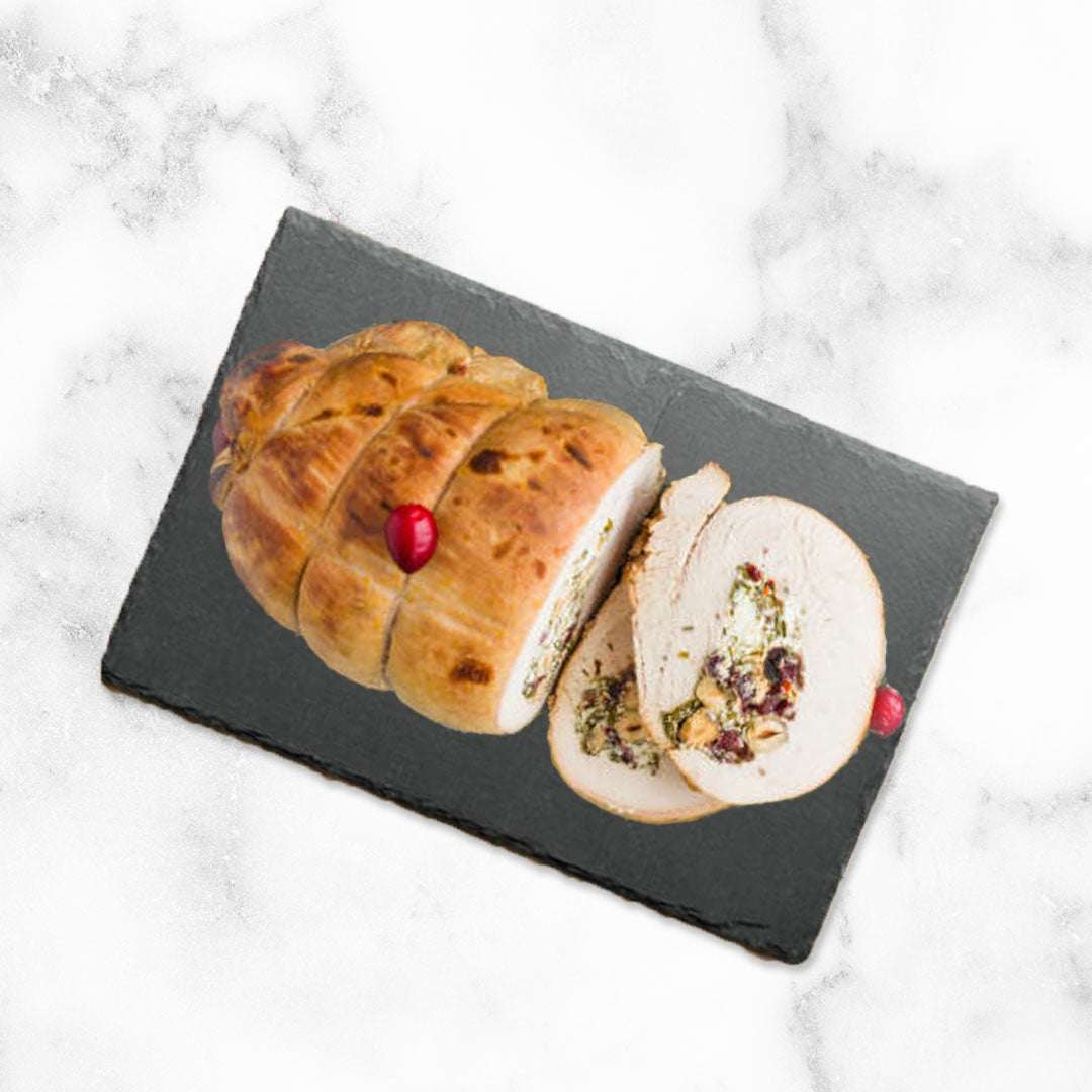 CHAPON FERMIER DÉSOSSÉ FARCI LABEL ROUGE - Click&amp;Collect uniquement